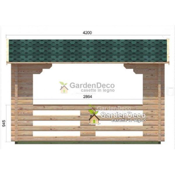 p 6 5 6 656 thickbox default Gazebo in legno 4x3m 68mm