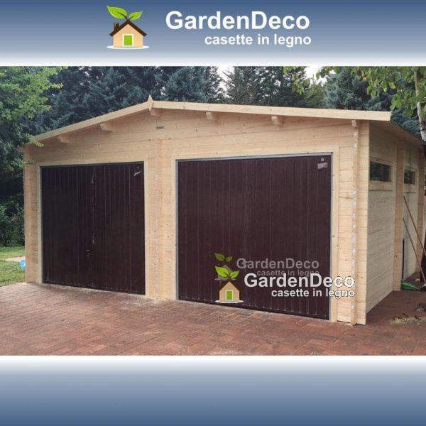 garage in legno 6x7